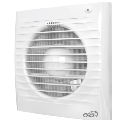 Вентилятор осевой вытяжной  с обратным клапаном D 125