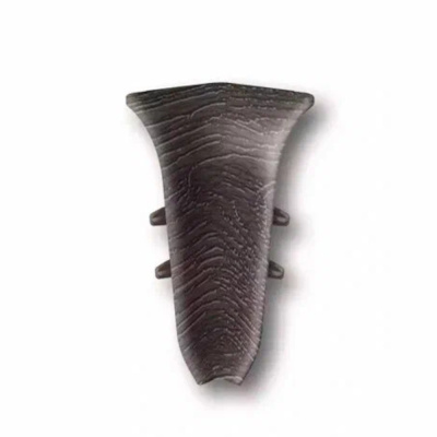 Угол для плинтуса 55мм "Идеал Классик" Венге темный / 303 внутренний										