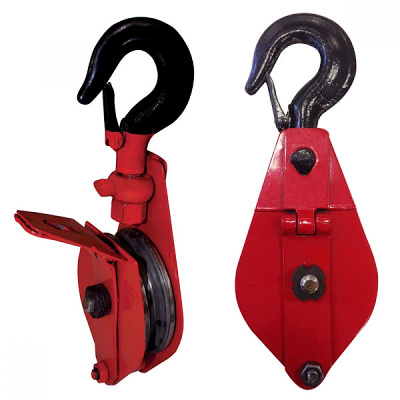 Блок с крюком HQGK 1-1 (1 ролик, 1т)