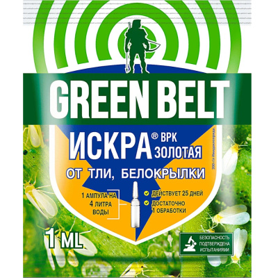 Искра золотая 1мл. (от колорадского жука, тли, белокрылки) пакет Грин Бэлт 01-192
