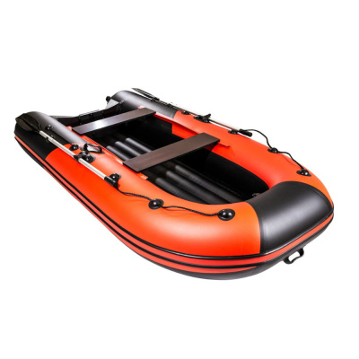 Лодка Ривьера Компакт 3600 НДНД комби красный/черный