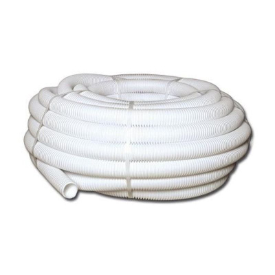 Шланг гофрированный  D 40 30 м.белый