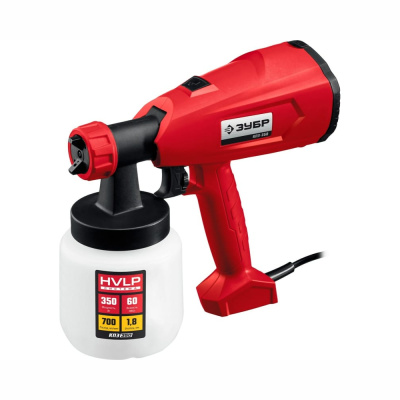 Краскопульт электрический, воздушный (КПЭ-350) ЗУБР  350 Вт