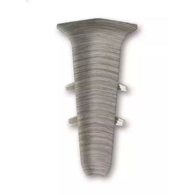 Угол для плинтуса 70мм "Деконика" Клен северный / 263 внутренний