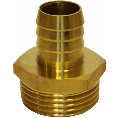 Штуцер для шлангов 3/4" НР 16 мм, латунь (VRM416)