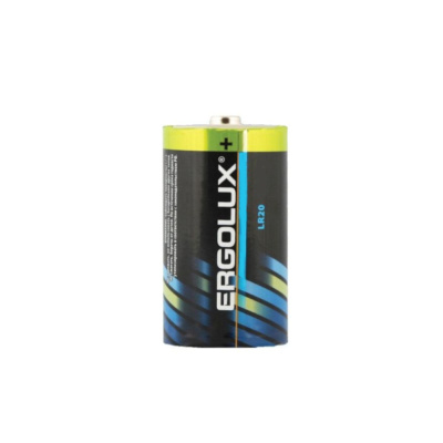 Элемент питания Ergolux LR20/373 BL2