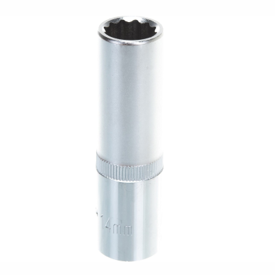 Головка торцовая 12-гранная глубокая 1/2"DR,14мм