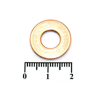 Шайба медная ф8*18*1,5мм