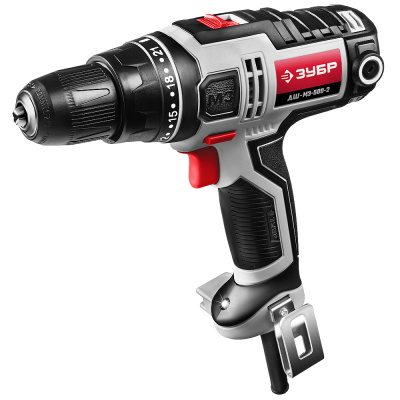 Дрель-шуруповерт сетевая, 500 Вт, 0-450/0-1800 об/мин  арт ДШ-М3-500-2 ЗУБР ДШ-М3-500-2 