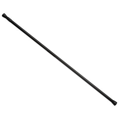 Карниз для ванной 2,6м, телескопический, черный, алюм. VETTA 