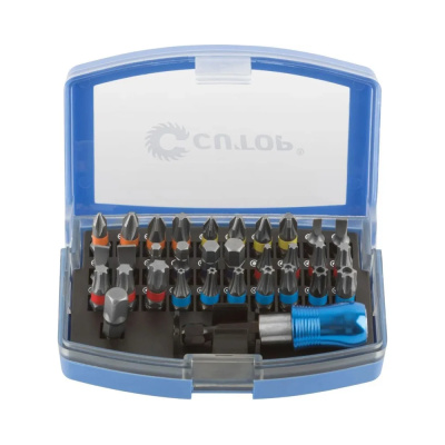 Набор бит в пластиковом боксе CUTOP Profi (32 предмета)