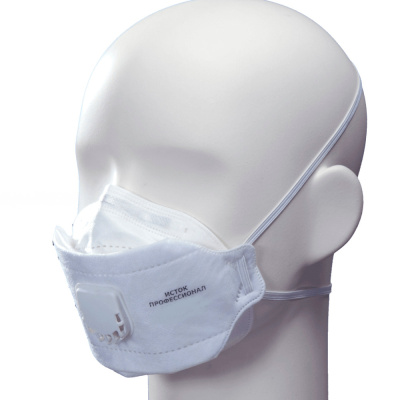 Респиратор (полумаска фильтрующая) складной 3-х панельный Исток PRO FFP2 (10048)