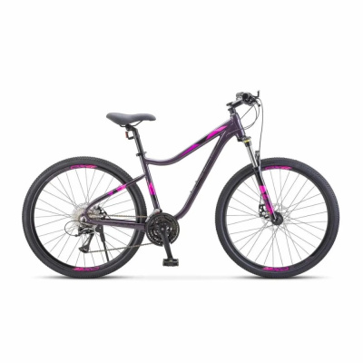Велосипед 27.5" STELS Miss-7700 MD 15,5" Темно-пурпурный