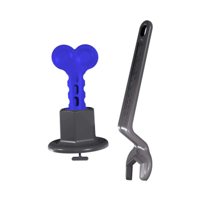 СВП многоразовая DECOR 1,0 мм, 50 шт + ключ (10/20шт/уп)