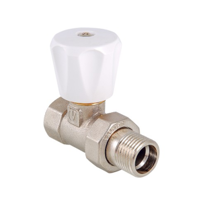 Кран для радиатора, ручной прямой 3/4 VALTEC