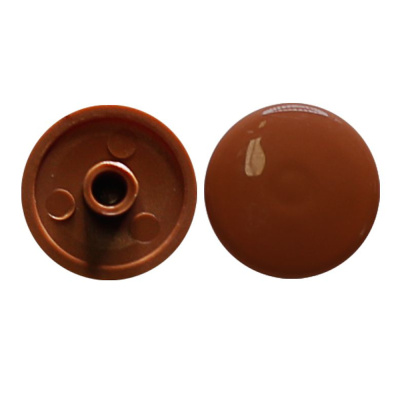 Заглушка на евровинт, орех (15шт)