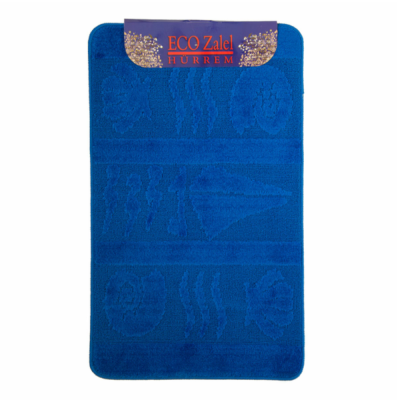 Коврик для ванной комнаты Zalel 60*100 D.BLUE (темно-синий) 