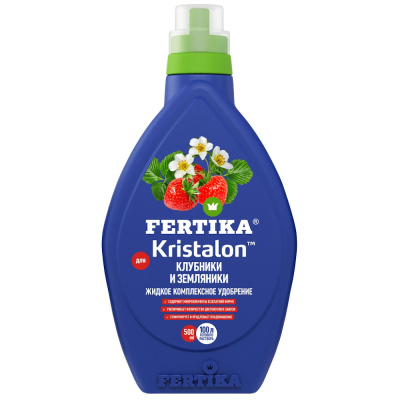 ЖКУ д/клубники и земляники 0,5л Кристалон минеральное 2/20 Фертика