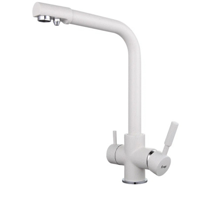 Смеситель под фильтр F4352-8 белый, кухонный