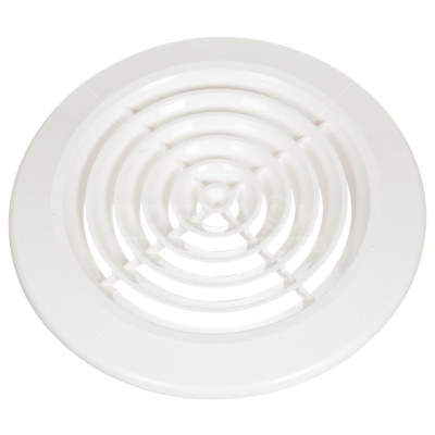  Решетка пластмассовая круглая без фланца ПКС 170