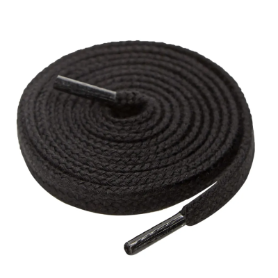 Штрих шнурки 120 см. плоские черные, арт.91887321