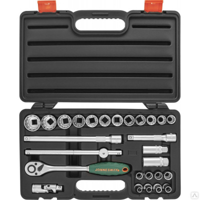 Набор торцевых головок  Super Tech  1/2" DR 27 предметов  S68H4127S