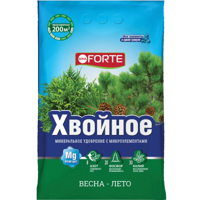 Для хвойных 2кг Бона Форте минеральное удобрение с микроэлементами 2/8 БФ