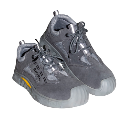 Полуботинки "Универсал Нитро", замша (серые), ПКП, Нитрил  р, 45