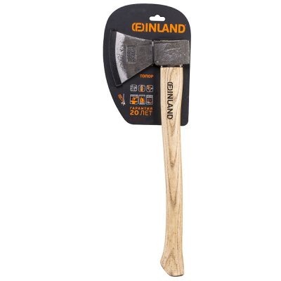 Топор кованый с деревянным топорищем 1250г 1722-1250 Finland 