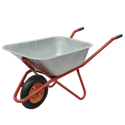 Тачка строительная одноколесная (бескамерное колесо)