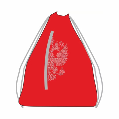 Мешок для обуви складной Нужный спорт VICTORY 2007000014615 (красный)