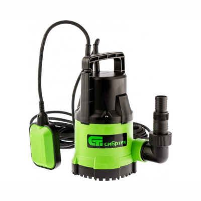 Насос дренажный для чистой воды СДН500-5, 500 Вт, напор 8 м, 8000 л/ч// Сибртех