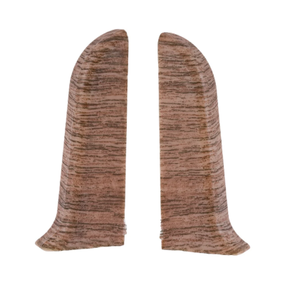 Угол для плинтуса 55мм "Идеал Классик" Дуб капучино / 205 торцевой (пара)										