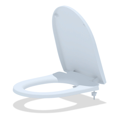 Сиденье для унитаза белое АНИ ПЛАСТ WS0320P пласт. креп. м/лифт (Элеганс, Комфорт, Алькор) ПАКЕТ WS0