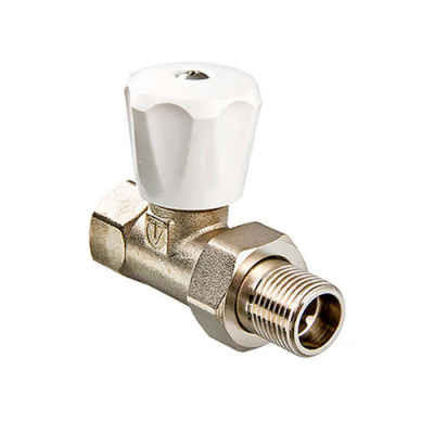 Кран для радиатора, ручной прямой 1/2 VALTEC