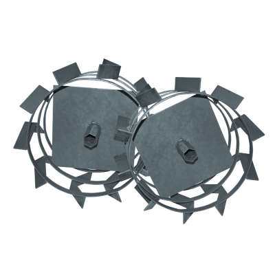 Грунтозацепы д/мотоблоков Китай 430*200 (шест 23мм)