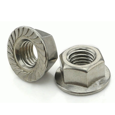 Гайка с фланцем М8 DIN 6923 оц.