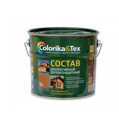 Состав деревозащитный "Colorika&Tex" палисандр 2,7 л