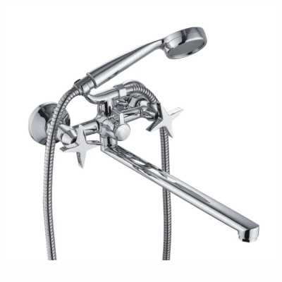 Смеситель для ванны с длинным плоским изливом P22311 