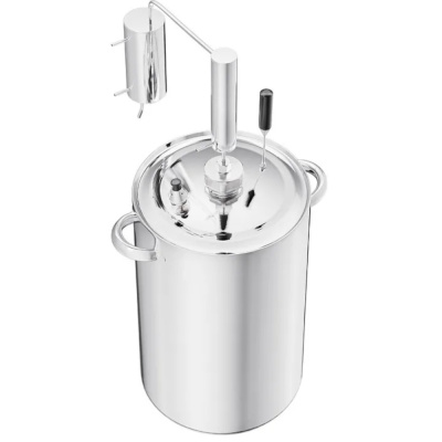 Дистиллятор домашний "Первач" Премиум-Классик 20Т, 20л, термометр, сухопарник