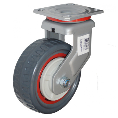 Колесо   полиуретан. протектор поворот. 125мм   (Medium)