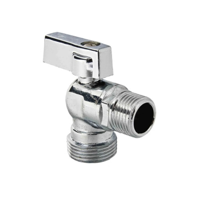 Кран шаровый угловой для с/т приборов1/2х3/4 VALTEC