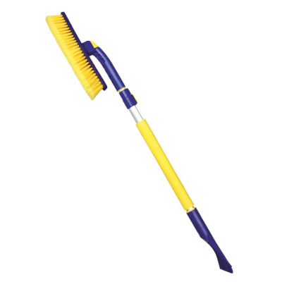 Щетка для снега телескопическая с поворотной головкой Goodyear WB-07 91-130 см