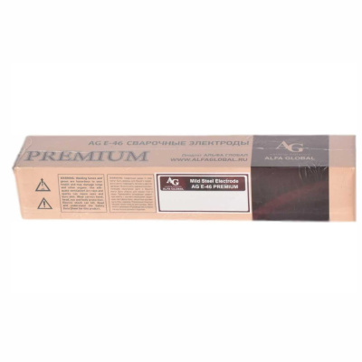 Электроды сварочные AG E-46 PREMIUM d= 2,5 *350 5 кг