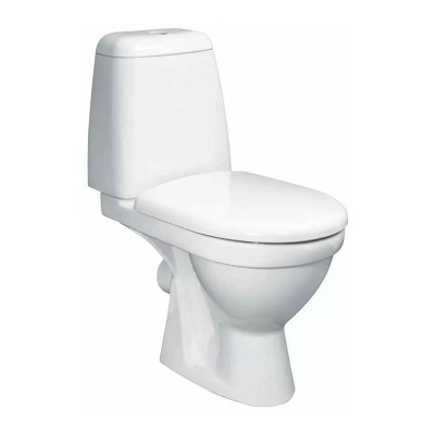 Унитаз-компакт Jika Baltic гориз.выпуск+сиденье с крышкой Baltic(Olymp)(дюропласт,петли,хром,антибак