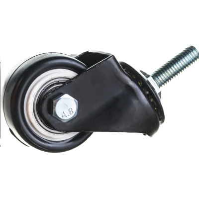 Колесо черн. рез. болт. креп. ( М8) 40мм