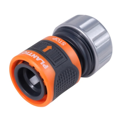 Коннектор Plantic light 1/2-5/8" c металлическим фиксатором аквастоп   39379-01