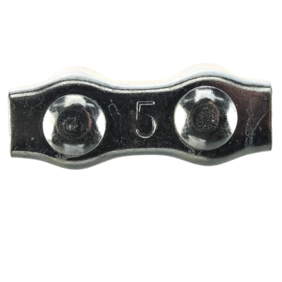 Зажим троса двойной 5мм 00062776   