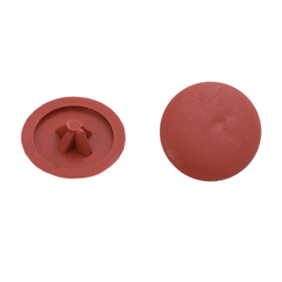 Заглушка на шуруп pz2, красный кирпич (50шт)