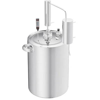 Дистиллятор домашний "Первач" Премиум-Классик 16Т, 16л, термометр, сухопарник